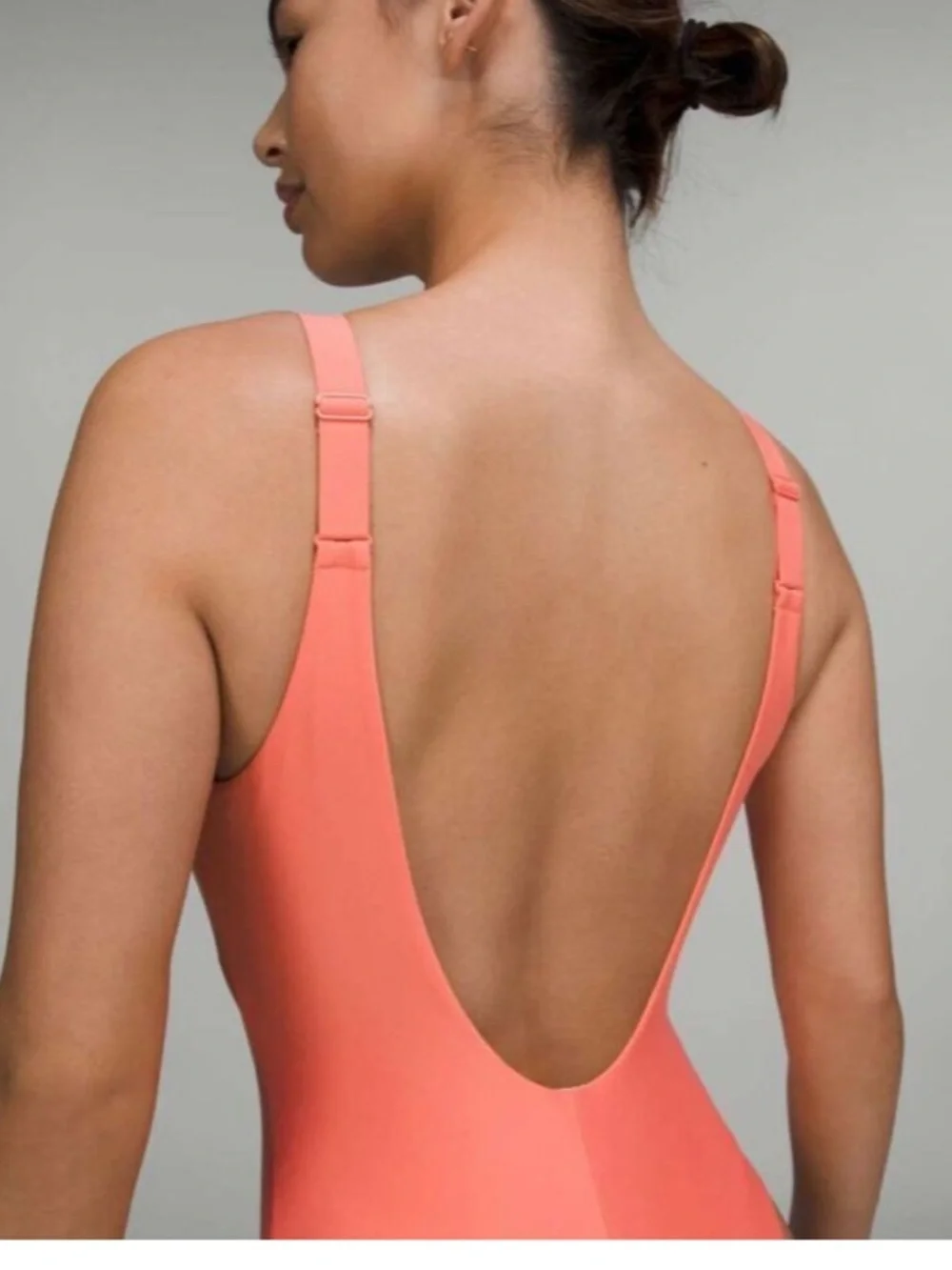 Lululemon Swim Waterside Bathing Suit V-Neck Skimpy-Fit One-Piece Swimsuit